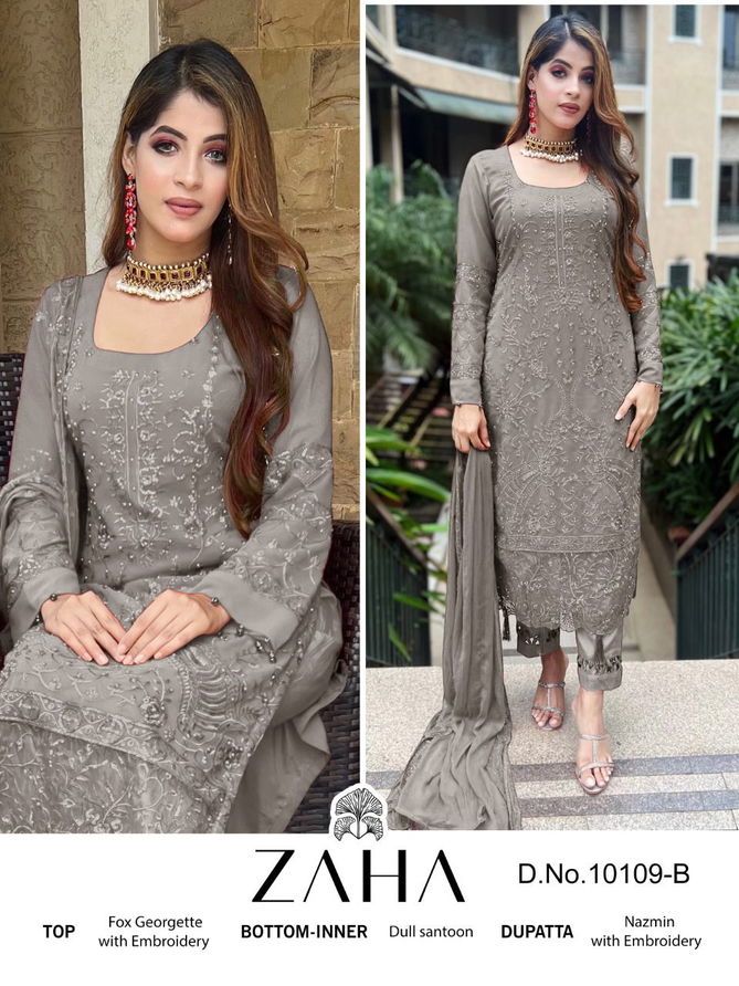 Zaha Saadia Vol 1 Wholesale Georgette Pakistani Suit